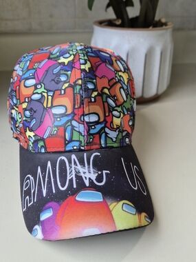 Among Us Kids' Multicolor Character Snapback Baseball Cap